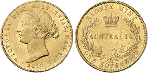 AUSTRALIEN - Victoria, 1837-1901 - Sovereign ... 