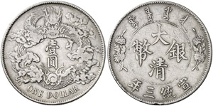 CHINA - Volksrepublik seit 1911 - Dollar ... 