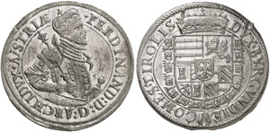 Erzherzog Ferdinand, 1564-1595 - Taler o. ... 