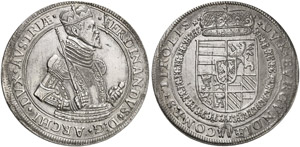 Erzherzog Ferdinand, 1564-1595 - Taler o. ... 