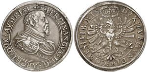 Erzherzog Ferdinand, 1564-1595 - Doppeltaler ... 