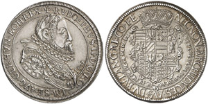 Rudolph II., 1576-1612 - Taler 1609, ... 
