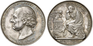 PERSONEN - Silbermedaille 1830 (von C. R. ... 