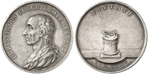 PERSONEN - Silbermedaille 1769 (von Stieler, ... 