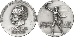 PERSONEN - Silbermedaille o. J. (1932, von ... 