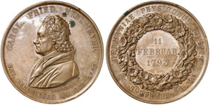 PERSONEN - Bronzemedaille 1834 (von Held, ... 