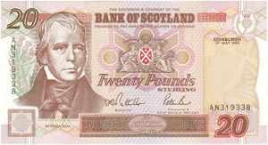 AUSLAND - SCHOTTLAND - Bank of Scotland - ... 