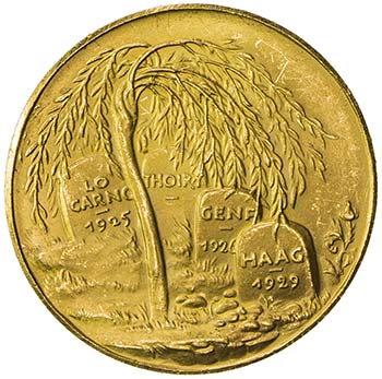 GERMANY: AV medal (4.84g), 1929, ... 