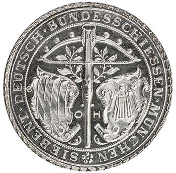 MUNICH: AR medal (26.99g), 1881, ... 