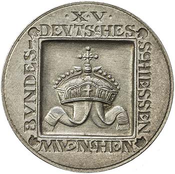 MUNICH: AR medal (29.96g), 1906, ... 