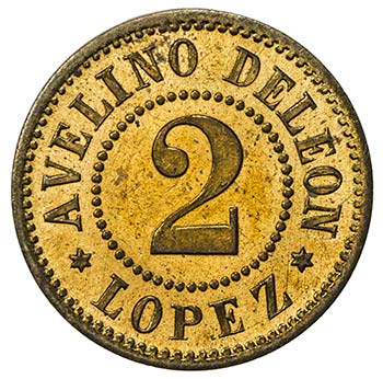 GUATEMALA: 2 [reales] token ... 