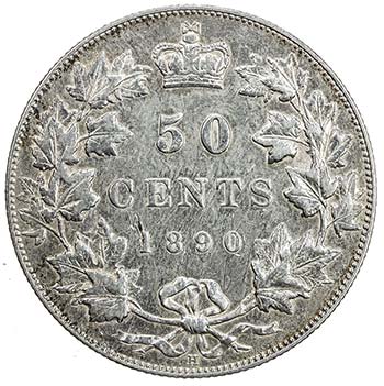 CANADA: Victoria, 1837-1901, AR 50 ... 