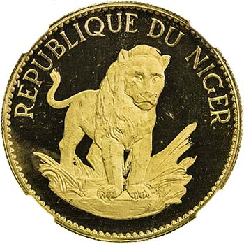 NIGER: AV 50 francs, 1968, KM-10, ... 