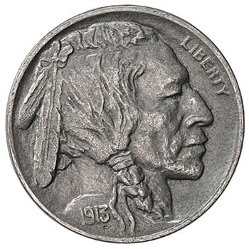 UNITED STATES: 5 cents, 1913-D, ... 