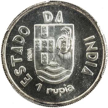 PORTUGUESE INDIA: AR rupia, 1935, ... 