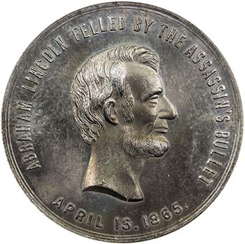 UNITED STATES: aluminum medal, ... 