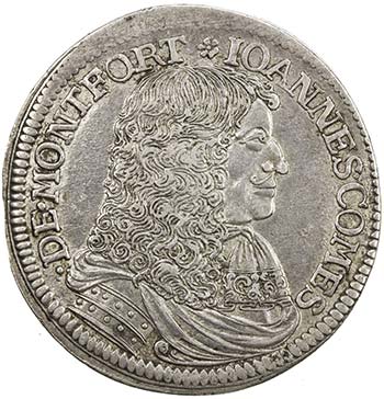 MONTFORT: Johann VII, 1662-1686, ... 