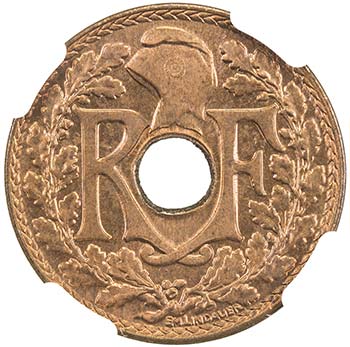 FRENCH INDOCHINA: bronze ½ cent, ... 