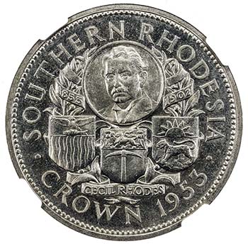 SOUTHERN RHODESIA: Elizabeth II, ... 
