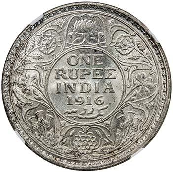 BRITISH INDIA: George V, ... 