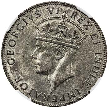 EAST AFRICA: George VI, 1937-1952, ... 