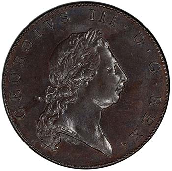 BERMUDA: George III, 1760-1820, AE ... 