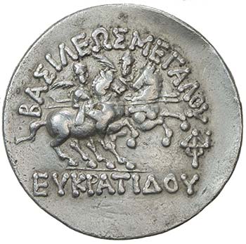 INDO-GREEK: Eukratides, ca. ... 