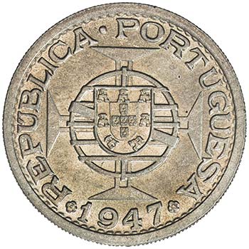 PORTUGUESE INDIA: AR rupia, 1947, ... 