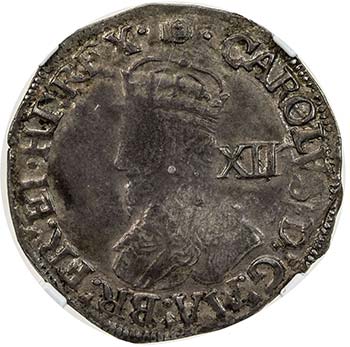 ENGLAND: Charles I, 1625-1649, AR ... 