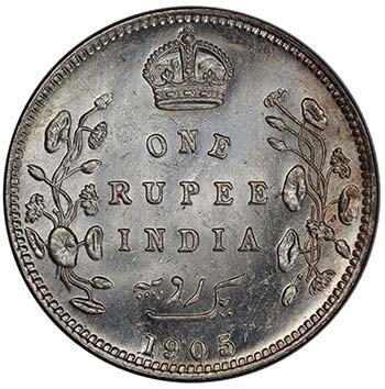 BRITISH INDIA: Edward VII, ... 