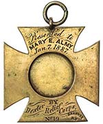 UNITED STATES: AV medal (6.18g), 1887, ... 