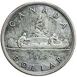 CANADA: George VI, 1936-1952, AR dollar, ... 