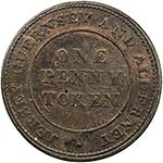 JERSEY: AE penny token, ... 