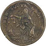 AUSTRALIA: AE penny token, ND [1850], ... 