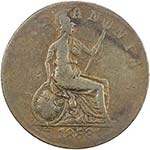 AUSTRALIA: AE penny token, 1853, KM-Tn192.1, ... 