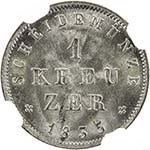 HESSE-DARMSTADT: Ludwig II, 1830-1848, BI ... 