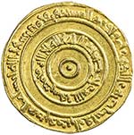 FATIMID: al-Aziz, 975-996, AV dinar ... 