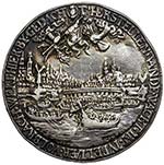NETHERLANDS: AR medal (45.31g), 1650, 62mm  ... 