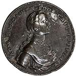 CANADA: AE medal, 1758, ... 
