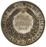 BADEN: AR medal, 1846, 38mm, DER VEREIN ZUR ... 