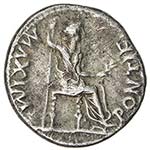 ROMAN EMPIRE: Tiberius, 14-37 AD, AR ... 