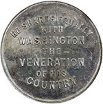 UNITED STATES: aluminum medal, 1909, K-250, ... 