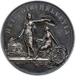 SWITZERLAND: AR medal, 1890, Richter-1250b; ... 