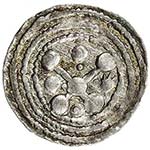POLAND: Boleslaus III, 1107-1138, AR denar ... 