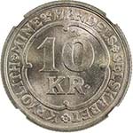GREENLAND: Ivigtut: copper-nickel 10 kroner ... 
