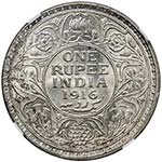 BRITISH INDIA: George V, 1910-1936, AR ... 