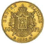 FRANCE: Napoleon III, 1852-1870, AV 50 ... 
