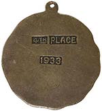 CHINA: AE medal, 1933, 38mm, SHANGHAI ... 