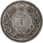 JAPAN: Meiji, 1867-1912, AR yen, year 19 ... 
