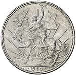 MEXICO: Republic, AR peso, 1910, KM-453, ... 